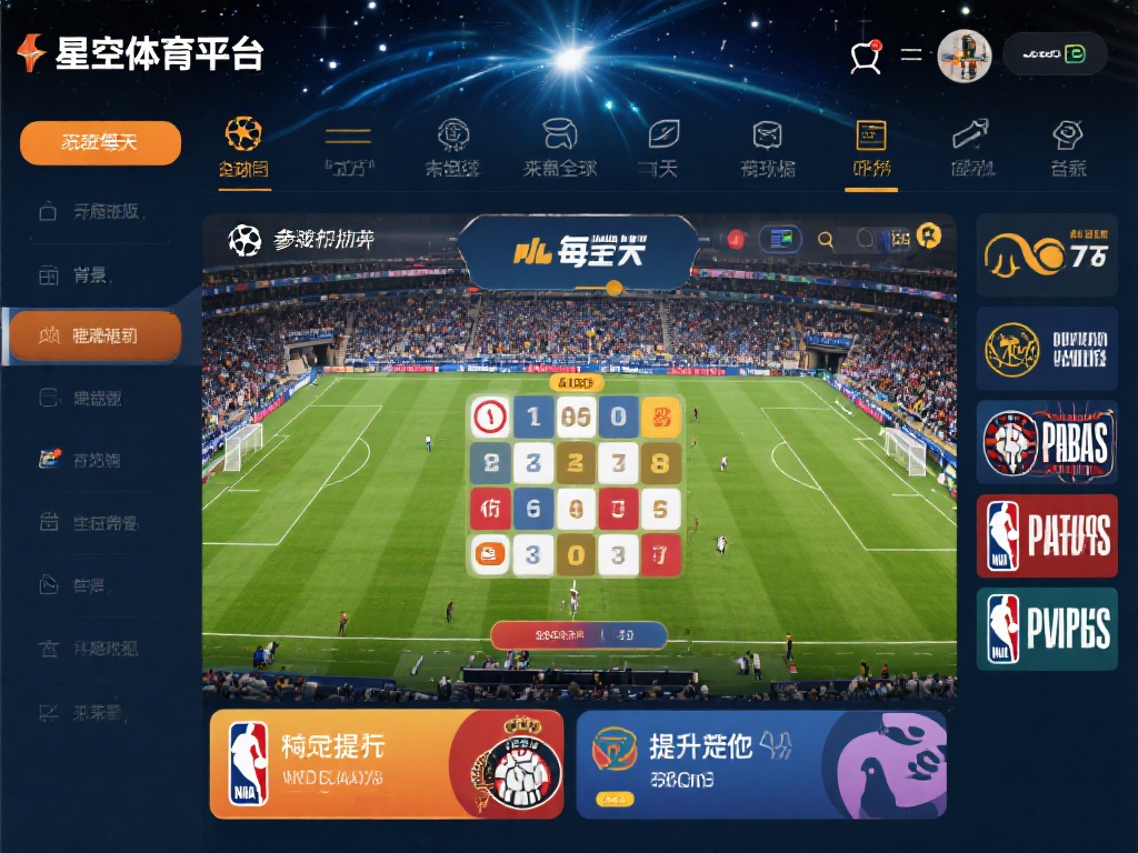 在星空体育平台上，每天都有来自全球各地的体育赛事可